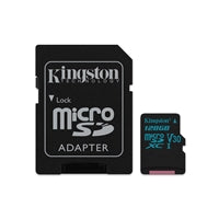 Kingston Canvas Select 128GB Micro SD UHS-I Flash Card with Adapter Kingston Canvas Select 128GB Micro SD UHS-I Flash Card with Adapter